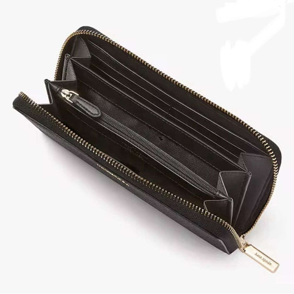 Kate Spade Glimmer Boxed Large Continental Wallet Bag Purse - Picture 12 of 13